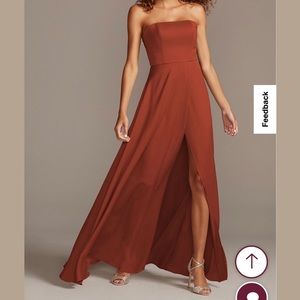 Cinnamon DB Bridesmaid Dress